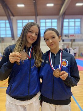 Veselje Brine in Adriane ob priborenem bronu v borbah